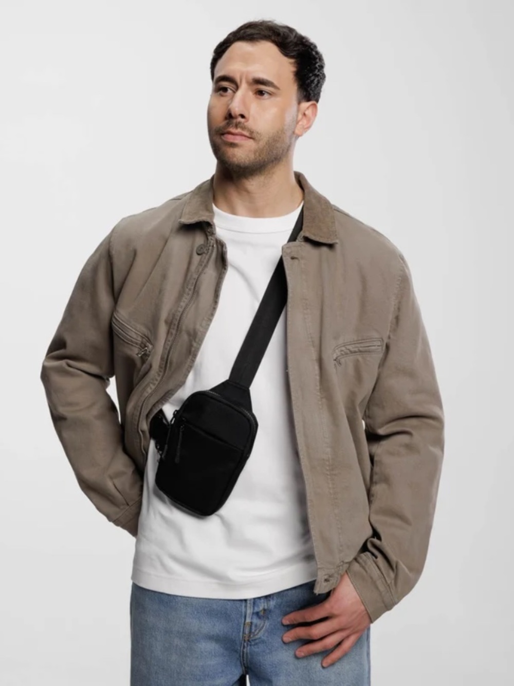 Concept Global Travel Sling Bag 2.0, Black, NWT. Size mini. - Picture 10 of 10